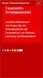 Mobile Screenshot of olivers-feuerwehrabzeichen.de